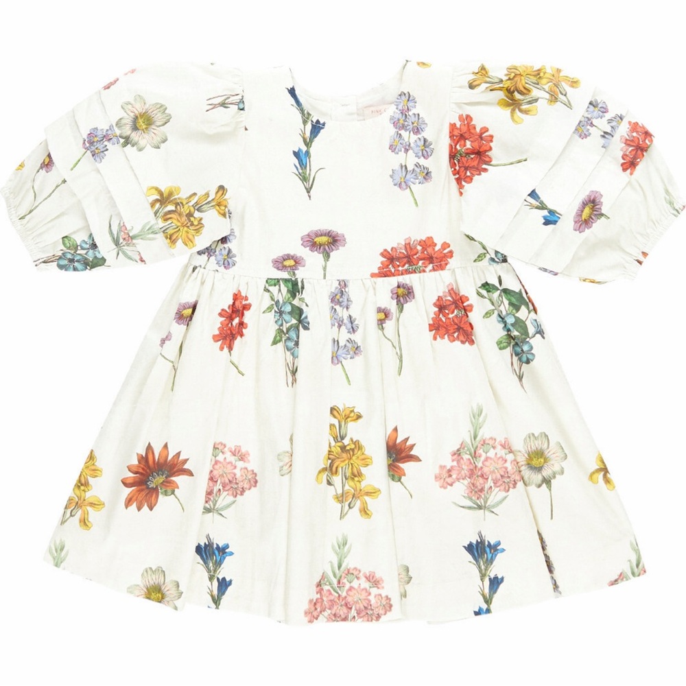 PINK CHICKEN
Girls Brooke Dress, Notebook Botanical